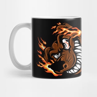 Angry Dog Tshirt Mug